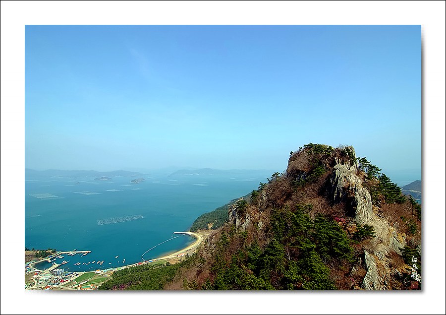 여행기 - 산에서 바다를 보다-사량도